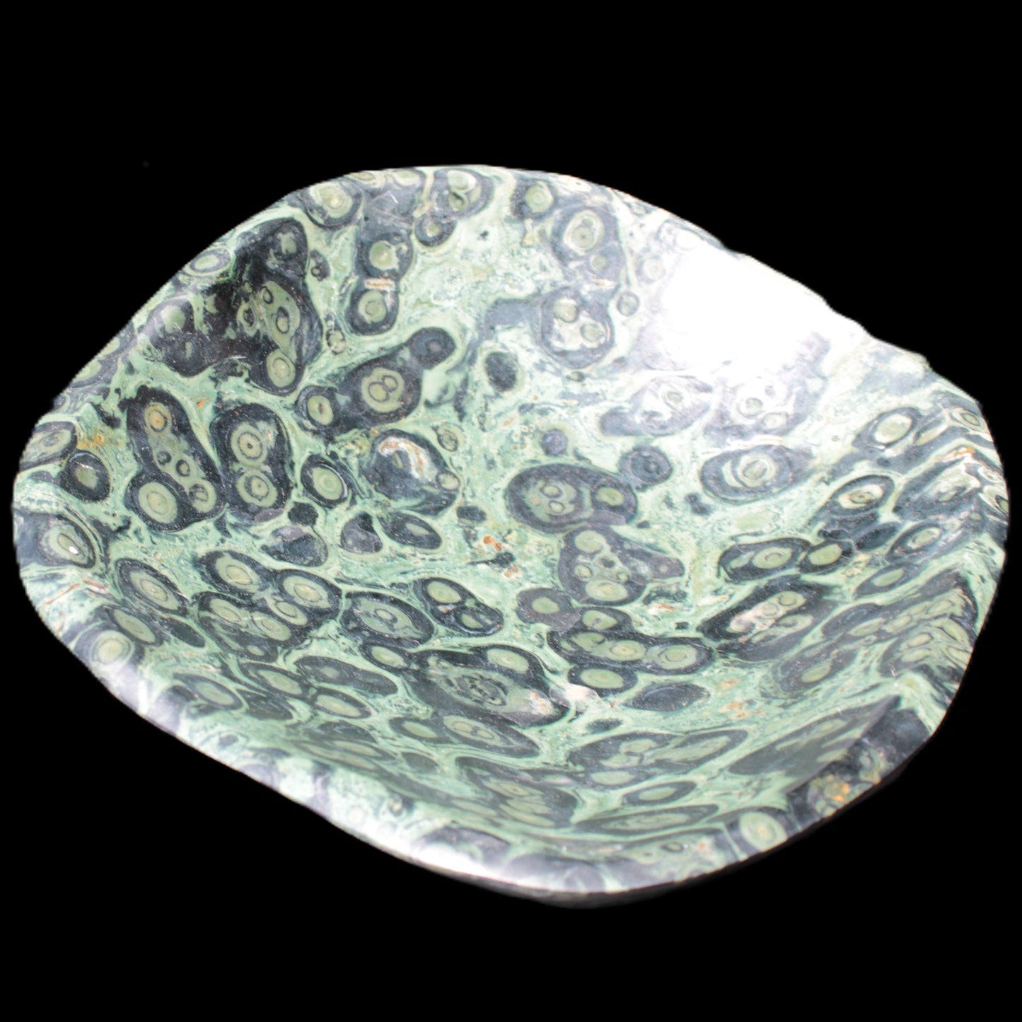 Kambaba Jasper bowl 203*203*49mm 1960g