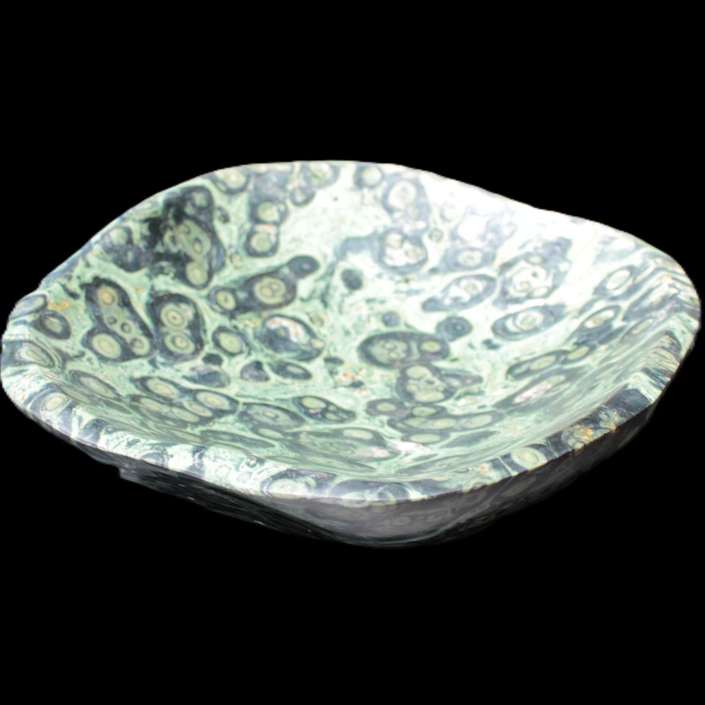 Kambaba Jasper bowl 203*203*49mm 1960g