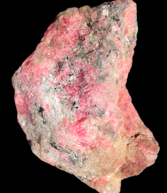 Natural Rhodonite specimen 120*81*50mm 700g in sunlight - Rocks and Things Store