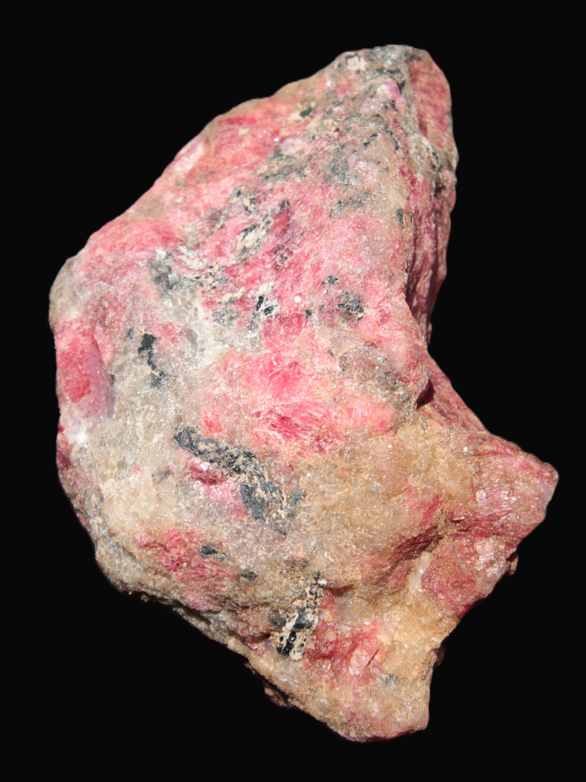 Natural Rhodonite specimen 120*81*50mm 700g Rocks and Things Store