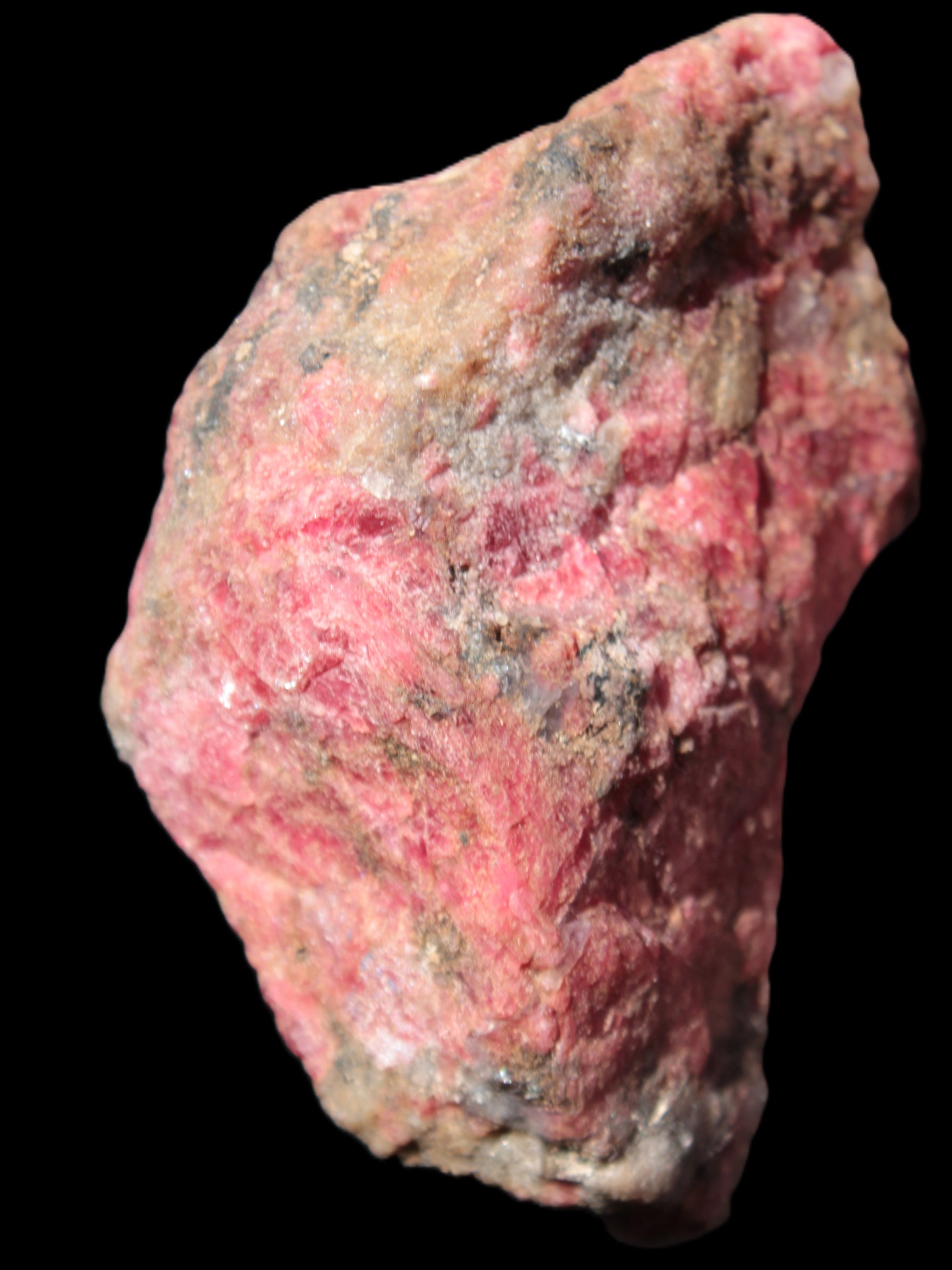 Natural Rhodonite specimen 120*81*50mm 700g Rocks and Things Store