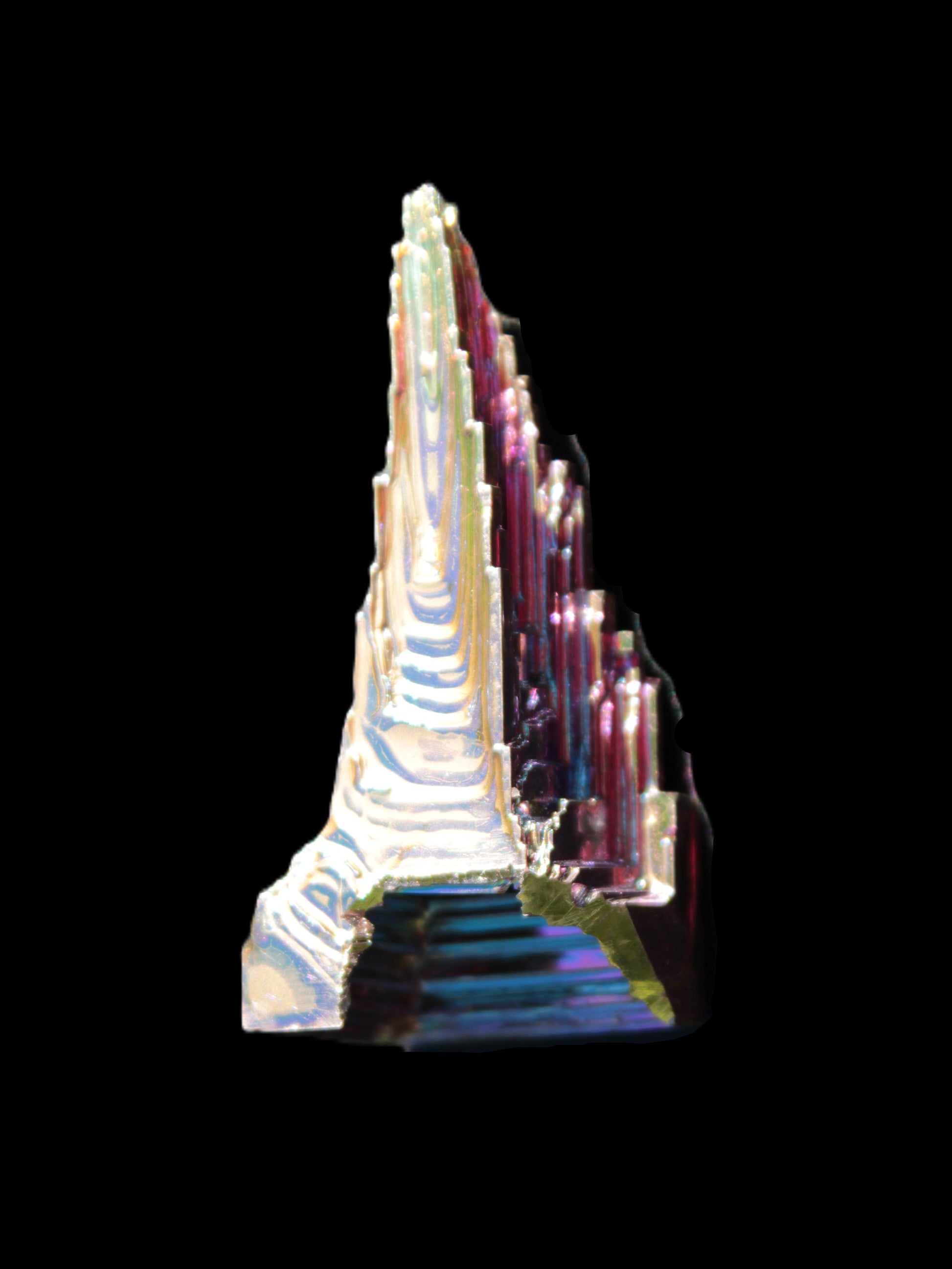 Bismuth crystal 20*49mm 32.5g Rocks and Things Store