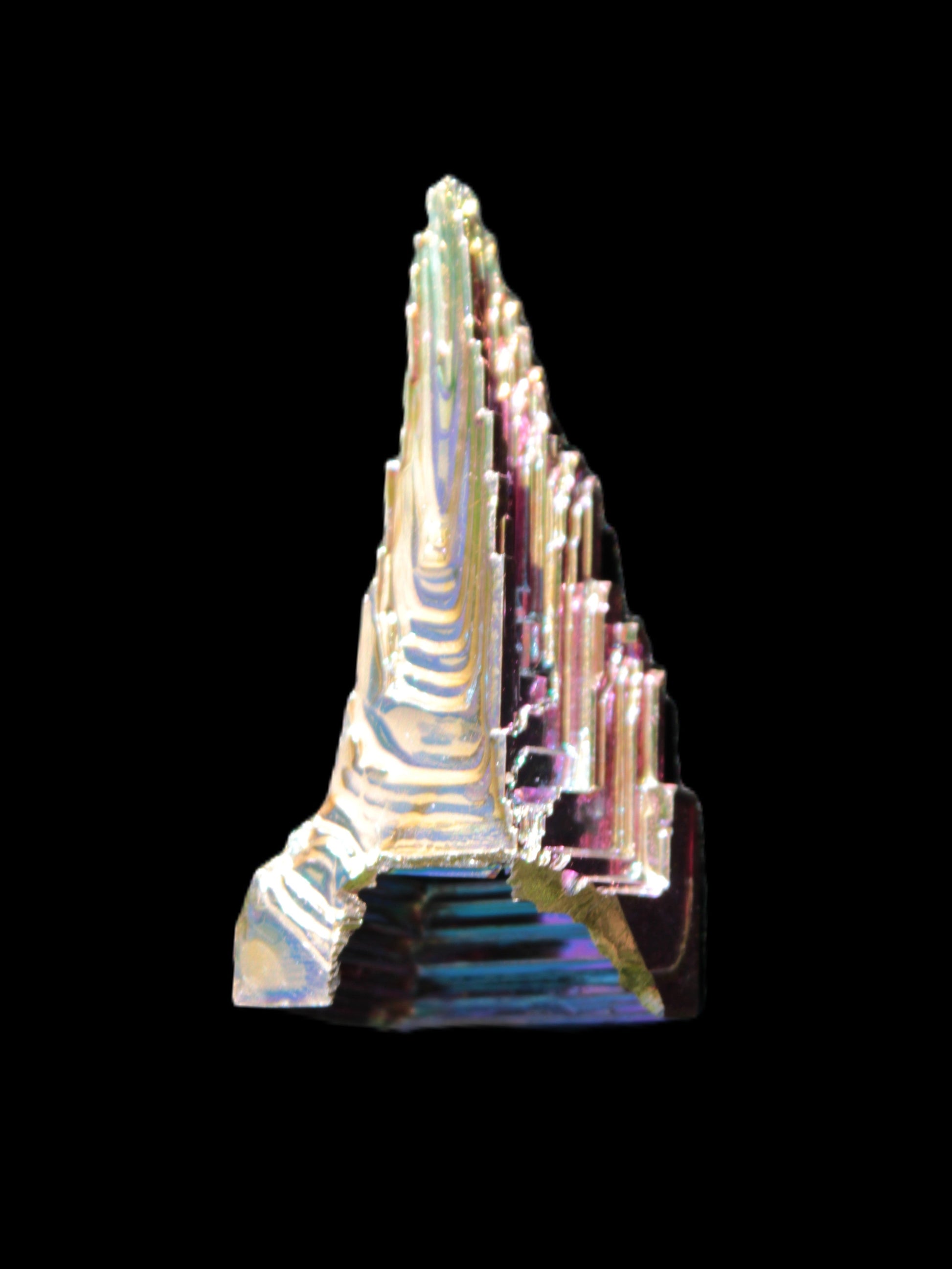 Bismuth crystal 20*49mm 32.5g Rocks and Things Store