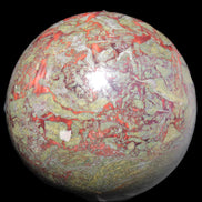 Huge Dragons Blood Stone sphere 164mm 7040g in sunlight