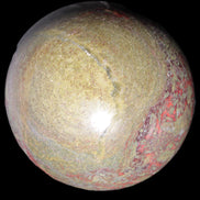 Huge Dragons Blood Stone sphere 164mm 7040g in sunlight