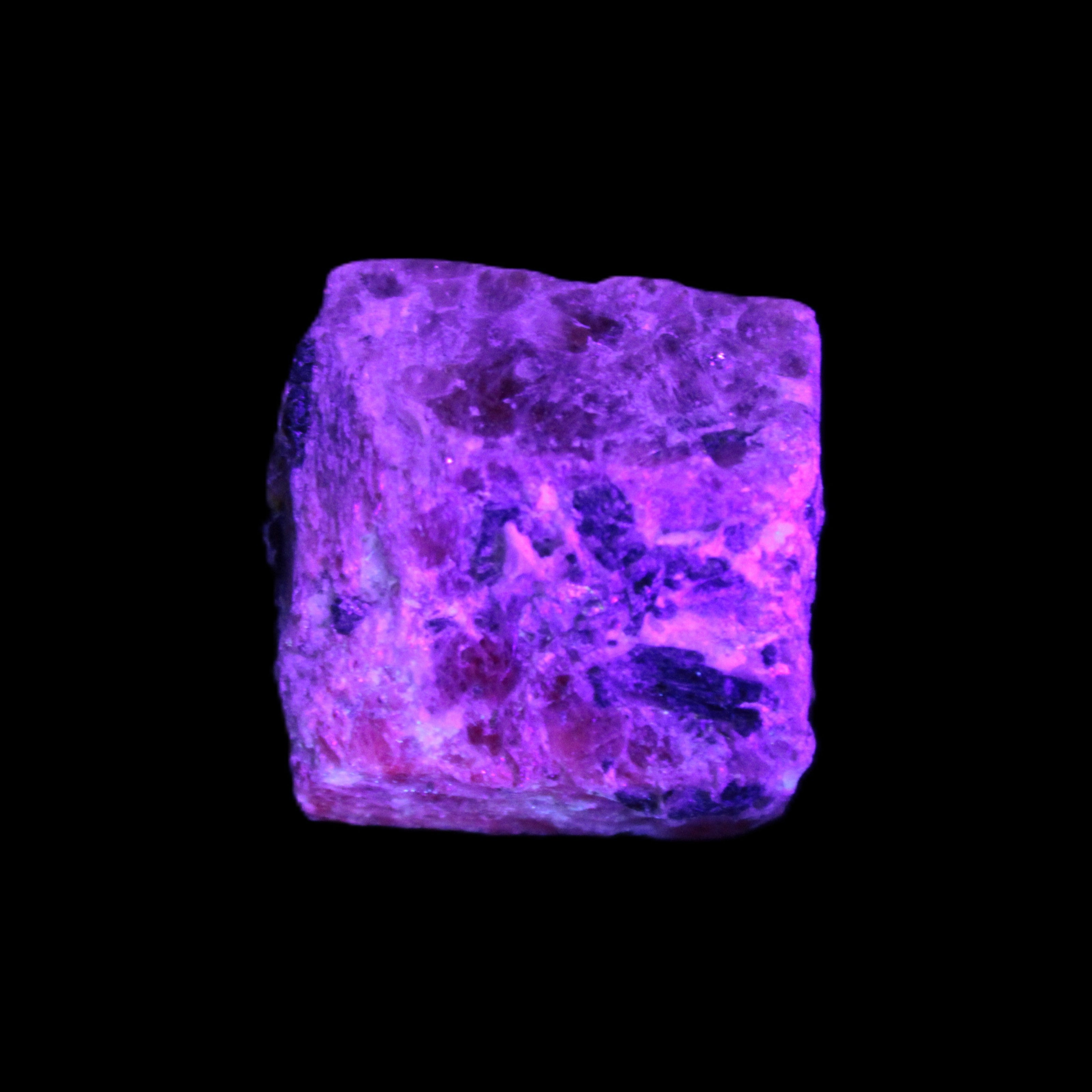 Red Ruby Corundum natural crystal 31*30*32mm 85g Rocks and Things Store