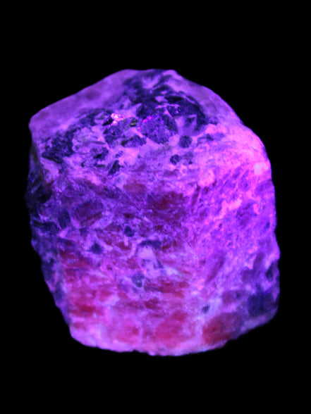 Red Ruby Corundum natural crystal 31*30*32mm 85g Rocks and Things Store