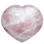 Big Rose Quartz heart 198*178*78mm 3840g Rocks and Things Store
