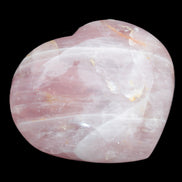 Big Rose Quartz heart 198*178*78mm 3840g in sunlight - Rocks and Things Store