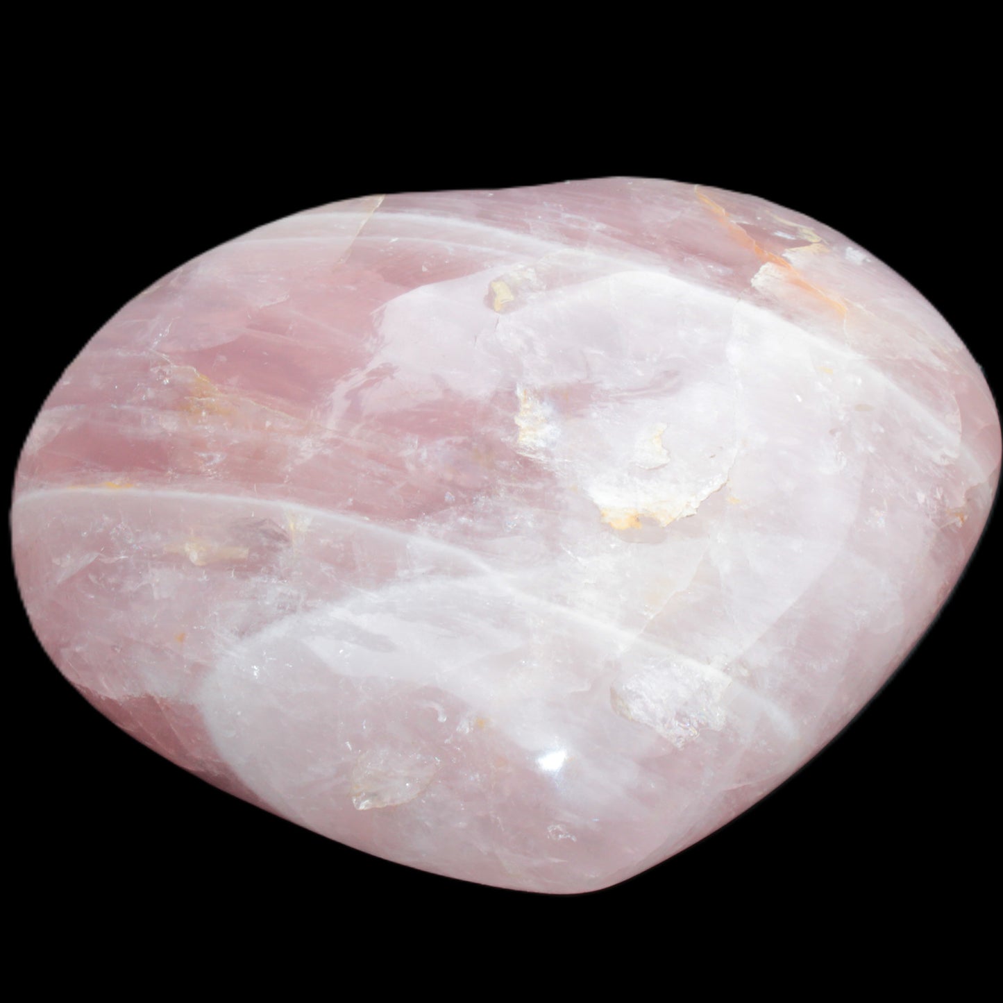 Big Rose Quartz heart 198*178*78mm 3840g