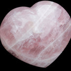 Big Rose Quartz heart 198*178*78mm 3840g in sunlight - Rocks and Things Store