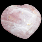 Big Rose Quartz heart 198*178*78mm 3840g in sunlight - Rocks and Things Store