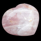 Big Rose Quartz heart 198*178*78mm 3840g in sunlight - Rocks and Things Store
