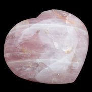 Big Rose Quartz heart 198*178*78mm 3840g in sunlight - Rocks and Things Store