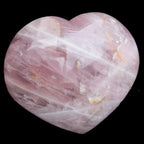 Big Rose Quartz heart 198*178*78mm 3840g in sunlight - Rocks and Things Store