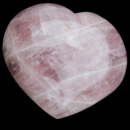 Big Rose Quartz heart 198*178*78mm 3840g