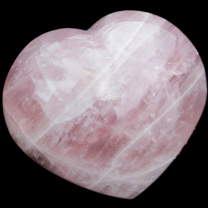 Big Rose Quartz heart 198*178*78mm 3840g