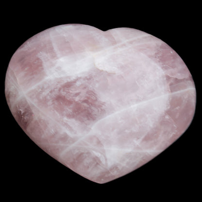 Big Rose Quartz heart 198*178*78mm 3840g