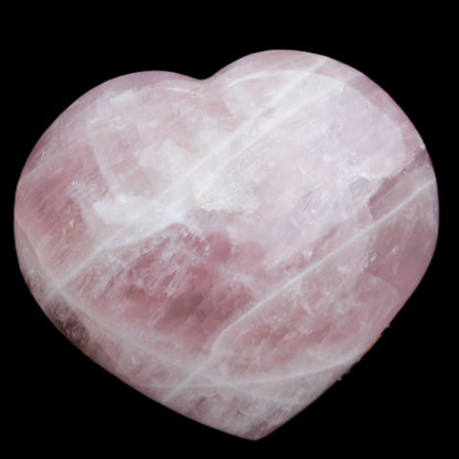 Big Rose Quartz heart 198*178*78mm 3840g