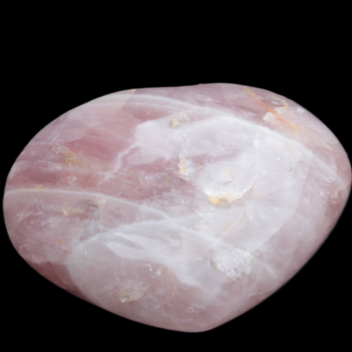 Big Rose Quartz heart 198*178*78mm 3840g