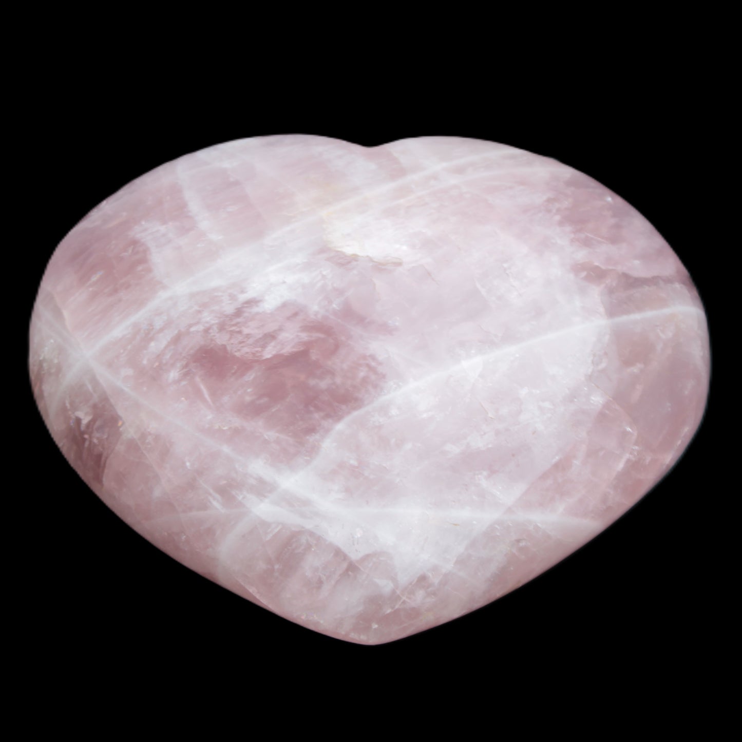 Big Rose Quartz heart 198*178*78mm 3840g