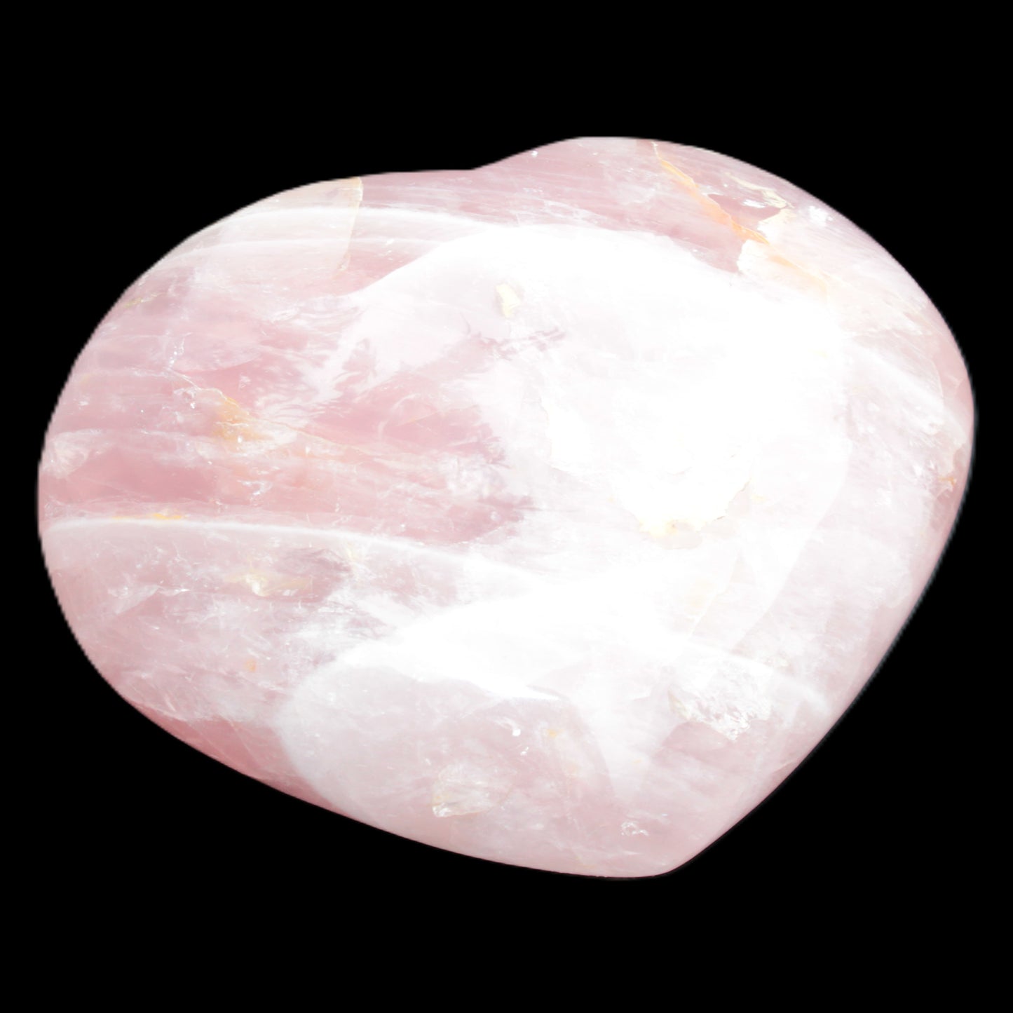 Big Rose Quartz heart 198*178*78mm 3840g