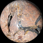 Massive Volcano Agate sphere 185mm 7920g