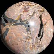 Massive Volcano Agate sphere 185mm 7920g