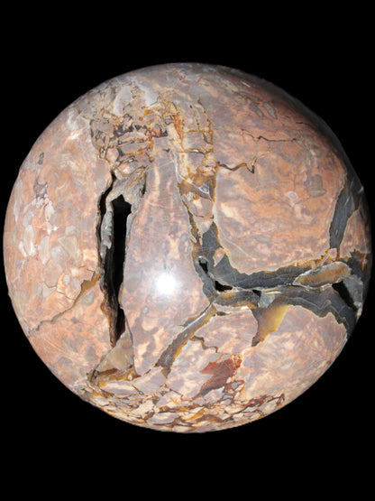 Massive Volcano Agate sphere 185mm 7920g