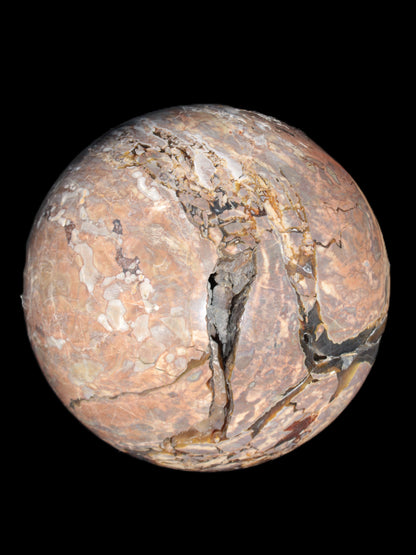 Massive Volcano Agate sphere 185mm 7920g