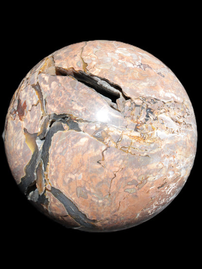 Massive Volcano Agate sphere 185mm 7920g