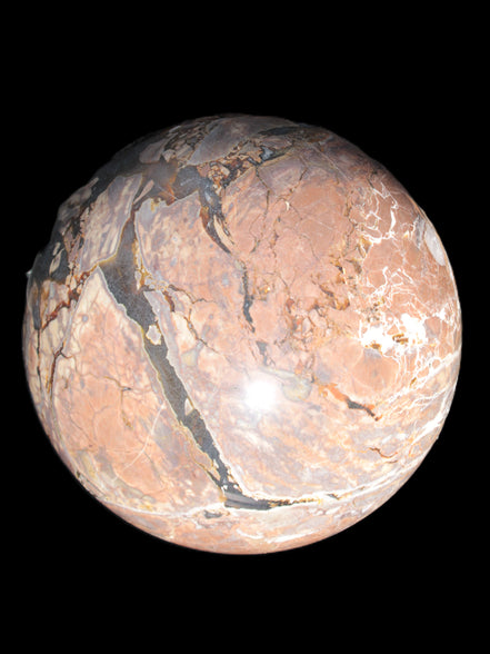 Massive Volcano Agate sphere 185mm 7920g