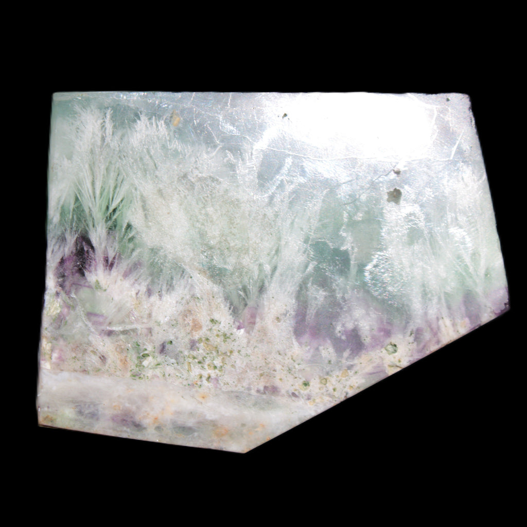 Fluorite slice 94*76*18mm 316g Rocks and Things Store