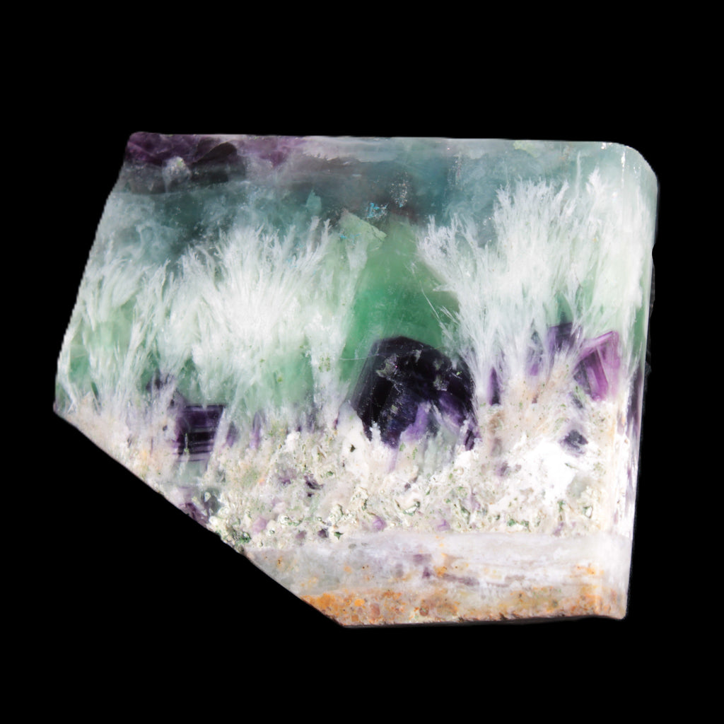 Fluorite slice 94*76*18mm 316g Rocks and Things Store