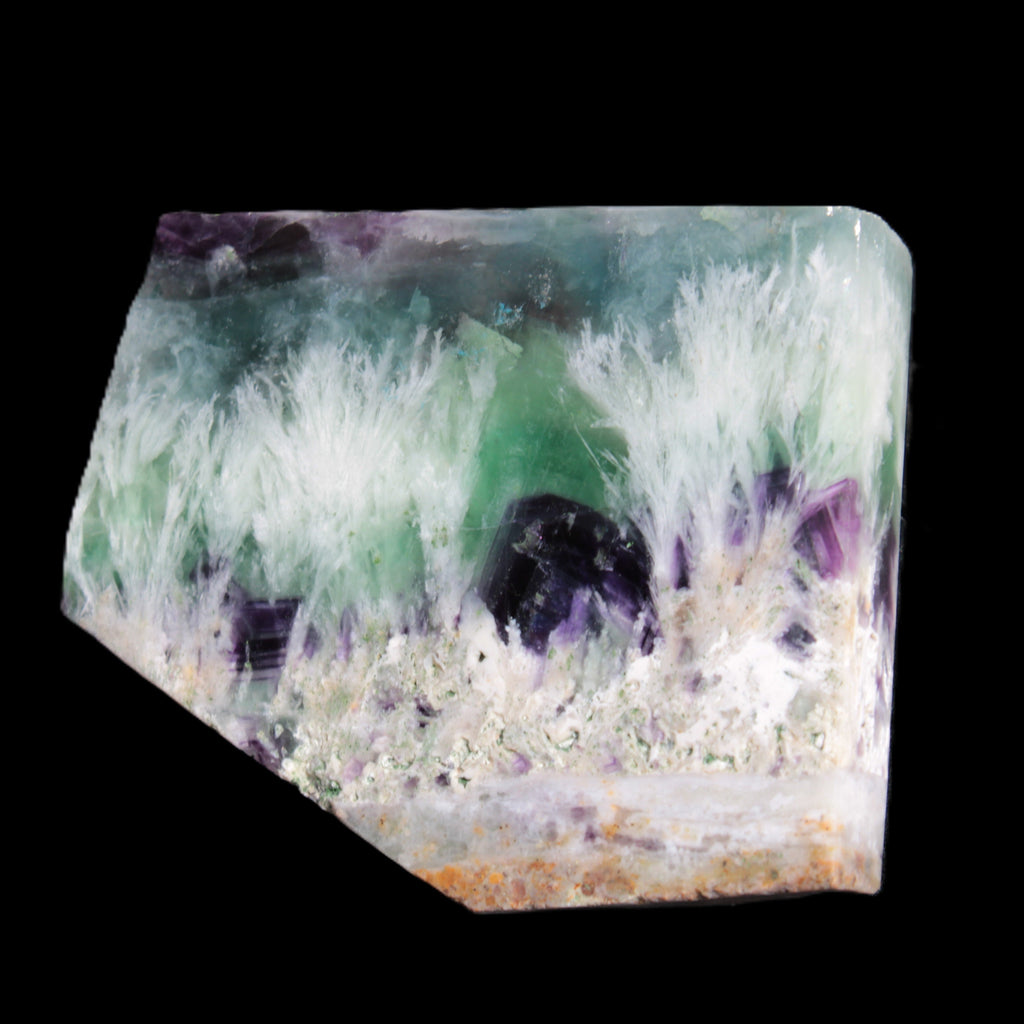 Fluorite slice 94*76*18mm 316g Rocks and Things Store