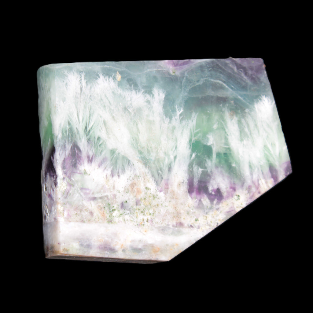Fluorite slice 94*76*18mm 316g Rocks and Things Store