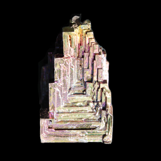 Bismuth castle crystal 23*39mm 54.4g in sunlight - Rocks and Things Store