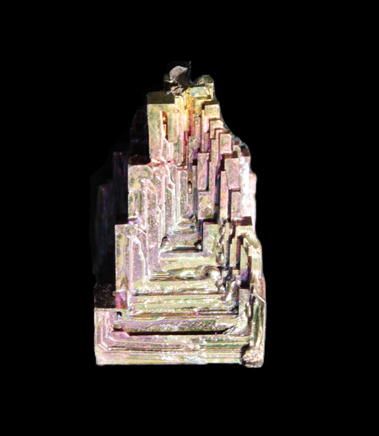 Bismuth castle crystal 23*39mm 54.4g Rocks and Things Store