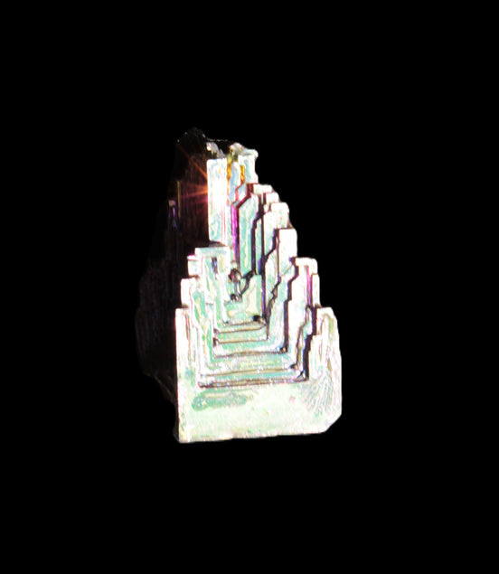 Bismuth castle crystal 23*39mm 54.4g Rocks and Things Store