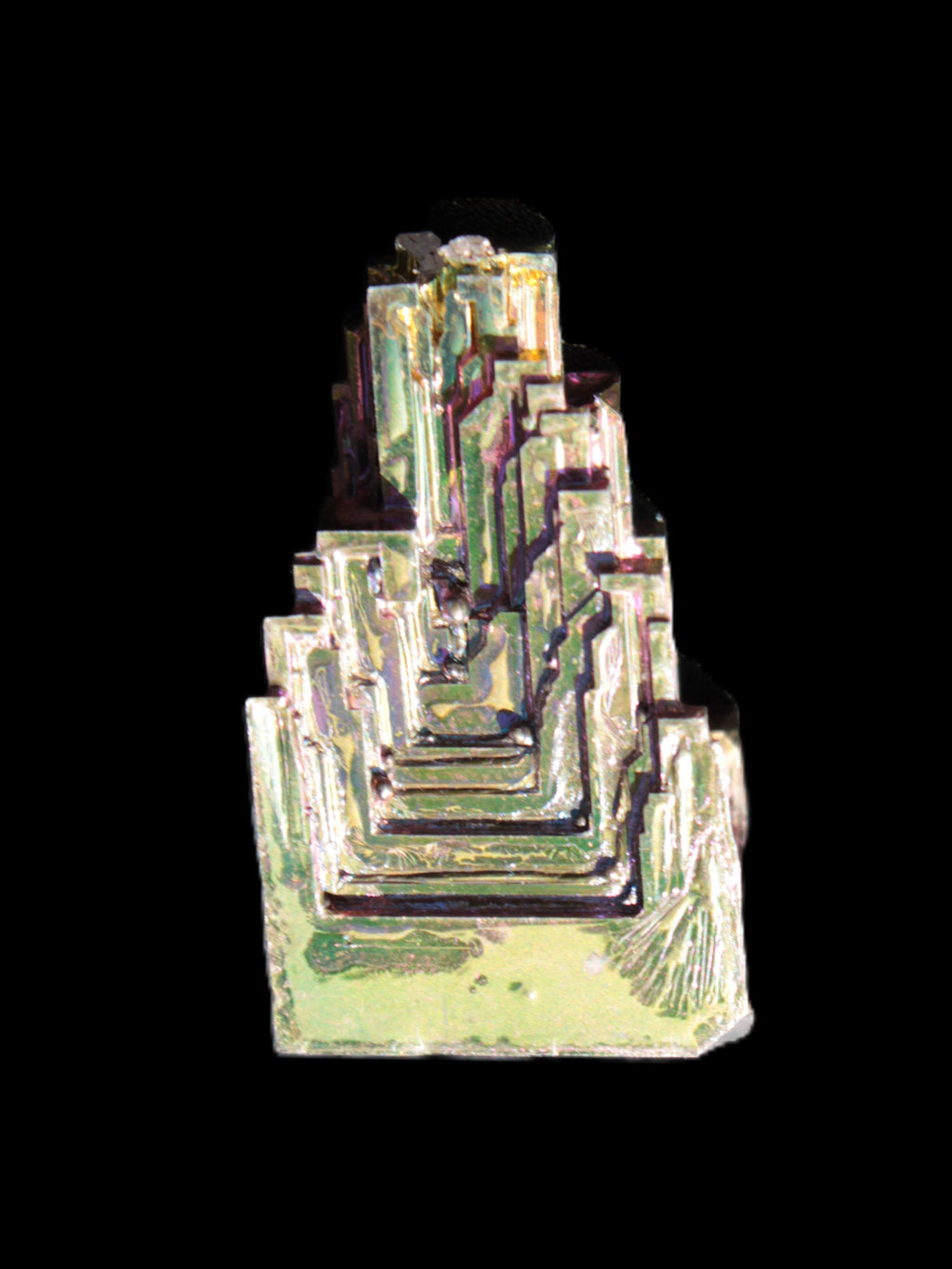 Bismuth castle crystal 23*39mm 54.4g Rocks and Things Store