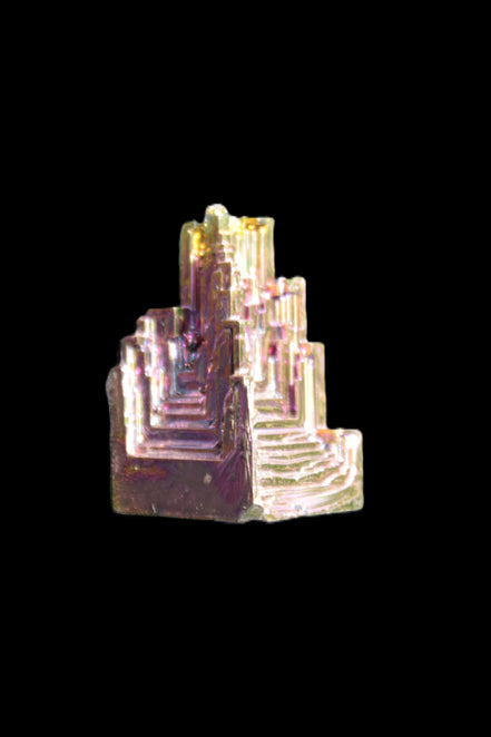 Bismuth castle crystal 23*39mm 54.4g Rocks and Things Store