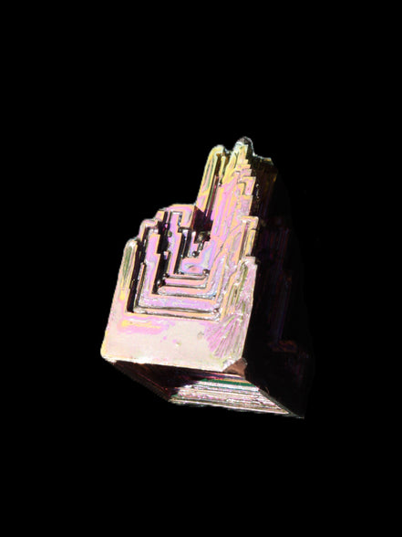 Bismuth castle crystal 23*39mm 54.4g Rocks and Things Store