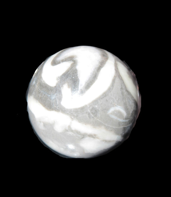 Thousand Eye Stone sphere 41mm 108g in sunlight - Rocks and Things Store