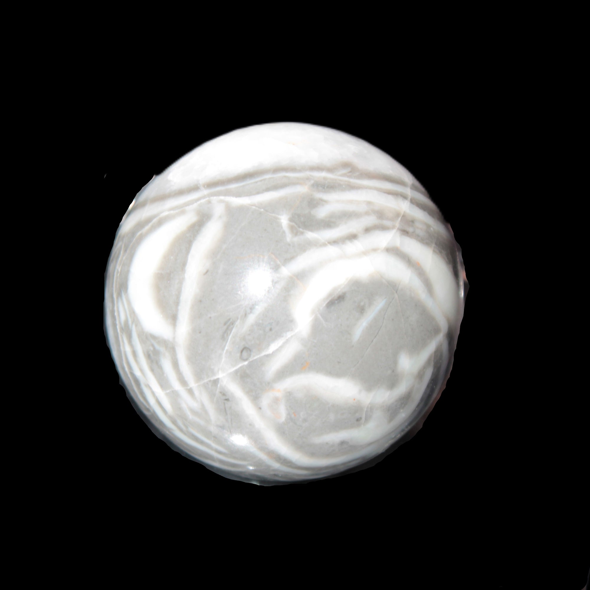 Thousand Eye Stone sphere 41mm 108g in sunlight - Rocks and Things Store