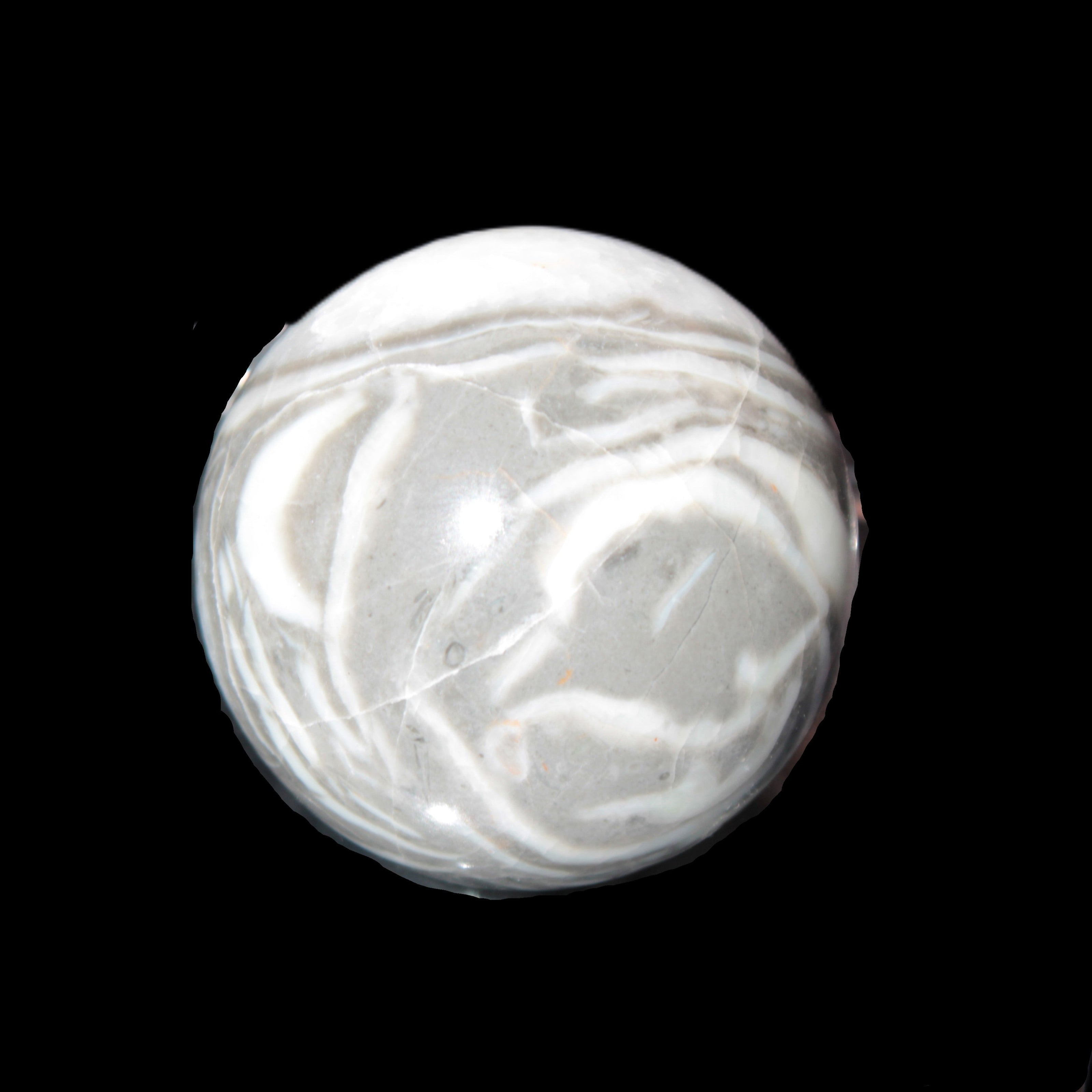 Thousand Eye Stone sphere 41mm 108g in sunlight - Rocks and Things Store