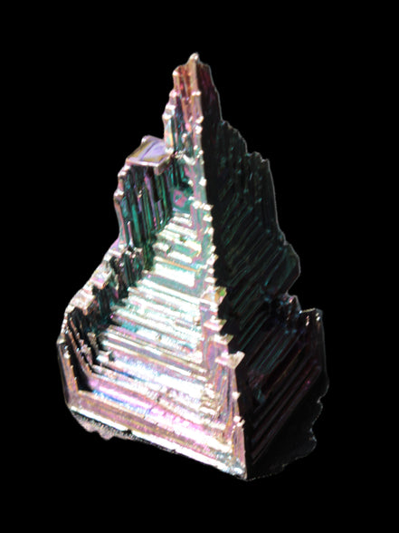 Bismuth castle crystal 30*52mm 58g Rocks and Things Store