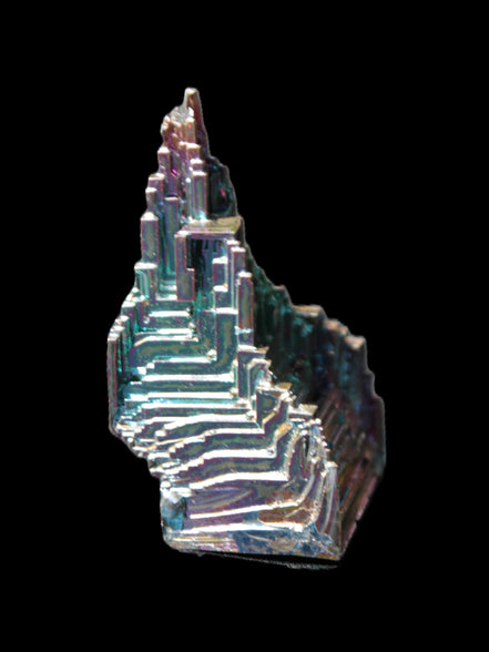 Bismuth castle crystal 30*52mm 58g Rocks and Things Store