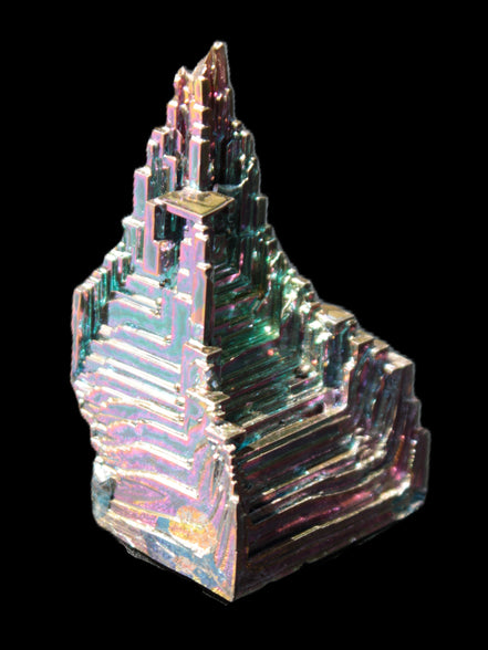 Bismuth castle crystal 30*52mm 58g Rocks and Things Store