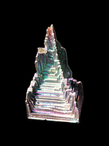 Bismuth castle crystal 30*52mm 58g Rocks and Things Store