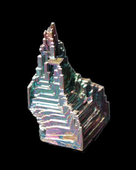 Bismuth castle crystal 30*52mm 58g Rocks and Things Store